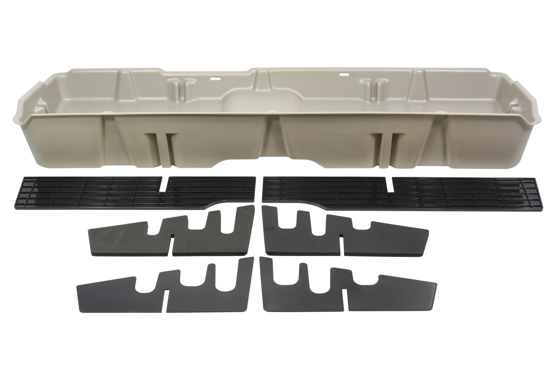 DÜHA Under Seat Storage | Fits 2007-2013 Chevy Silverado/GMC Sierra Crew Cab & 2007-2014 Heavy Duty Crew Cab