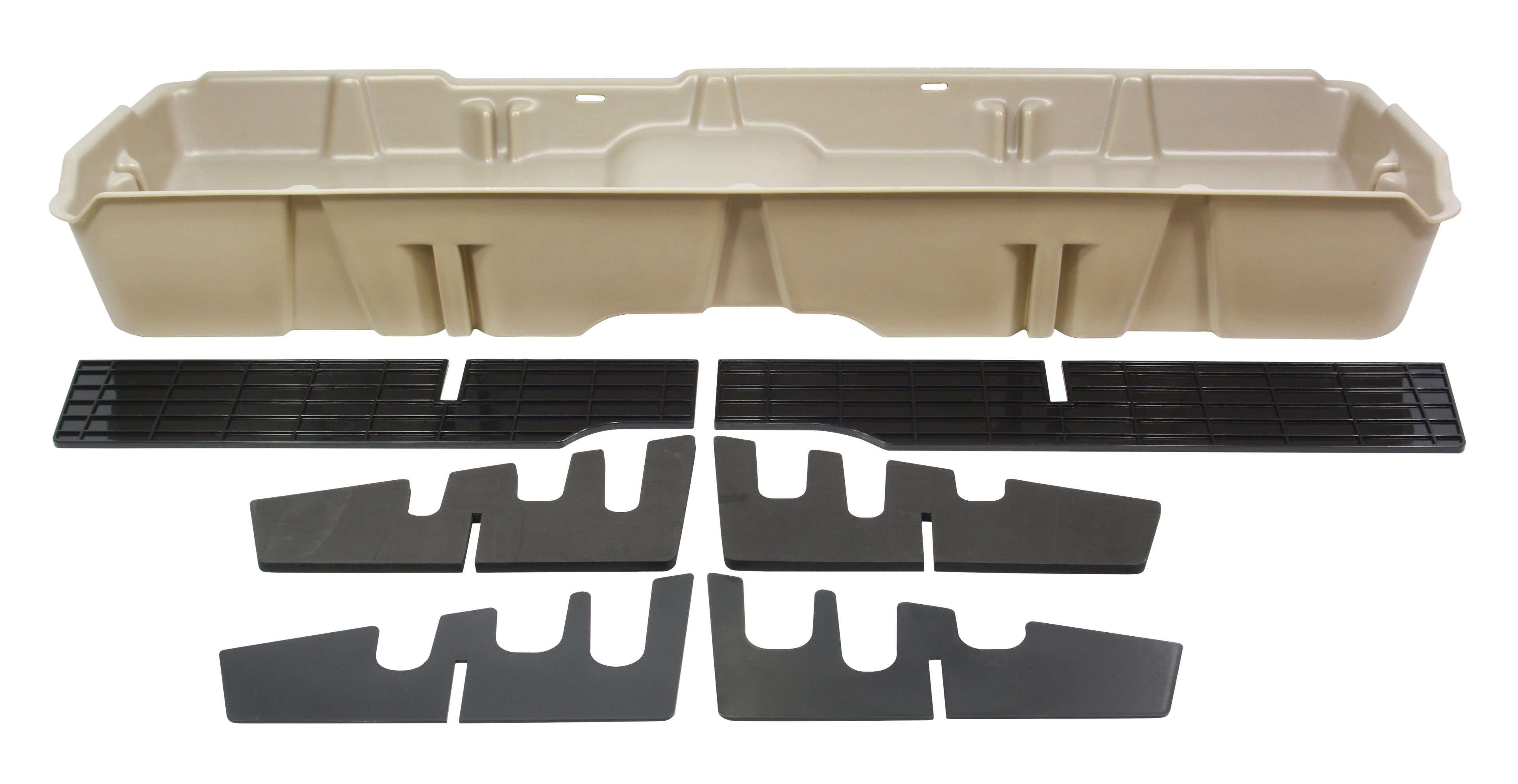 DÜHA Under Seat Storage | Fits 2007-2013 Chevy Silverado/GMC Sierra Crew Cab & 2007-2014 Heavy Duty Crew Cab