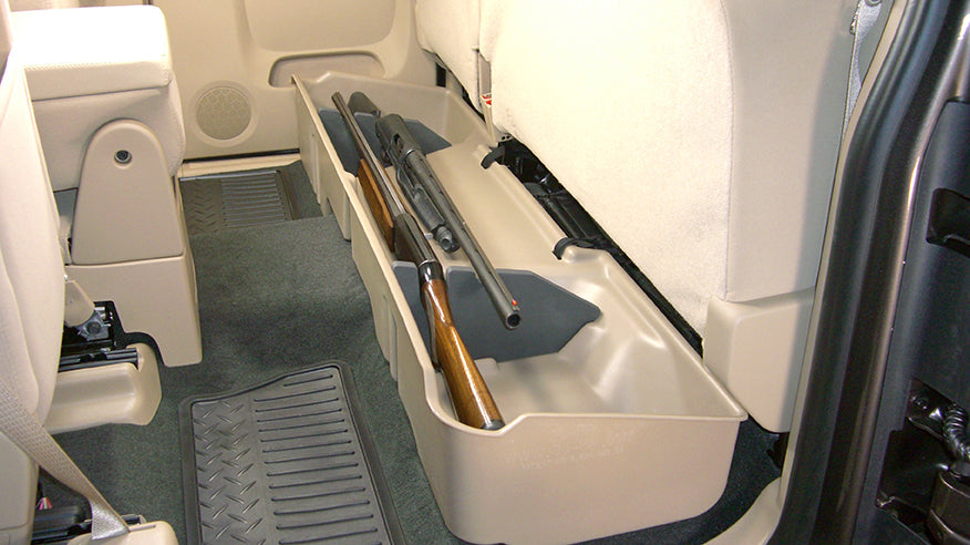 DÜHA Under Seat Storage | Fits 2007-2013 Chevrolet Silverado/GMC Sierra 1500 2500 3500 Extended Cab