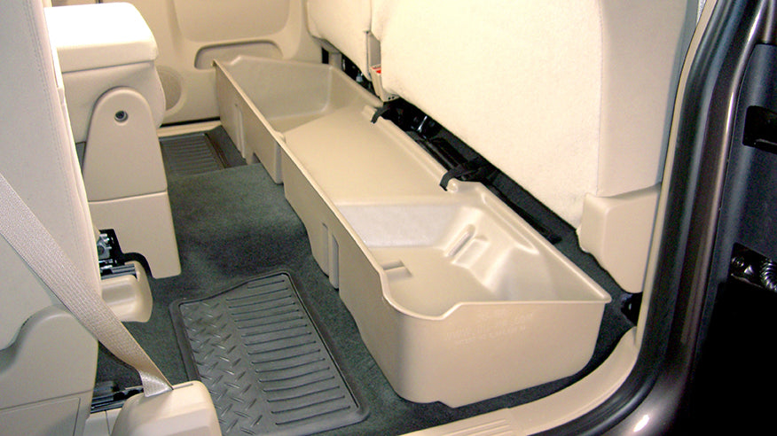 DÜHA Under Seat Storage | Fits 2007-2013 Chevrolet Silverado/GMC Sierra 1500 2500 3500 Extended Cab