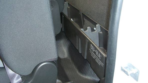 DÜHA Behind-The-Seat Storage Unit fits 07-19 Chevy Silverado/GMC Regular Cab Models