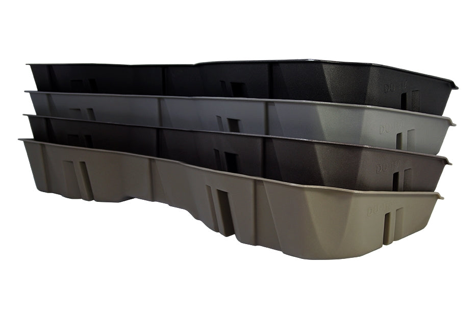 DÜHA Under Seat Storage for 2014-2018 Chevy Silverado/GMC Sierra Light Duty Crew Cab & 2015-2019 Heavy Duty Crew Cab
