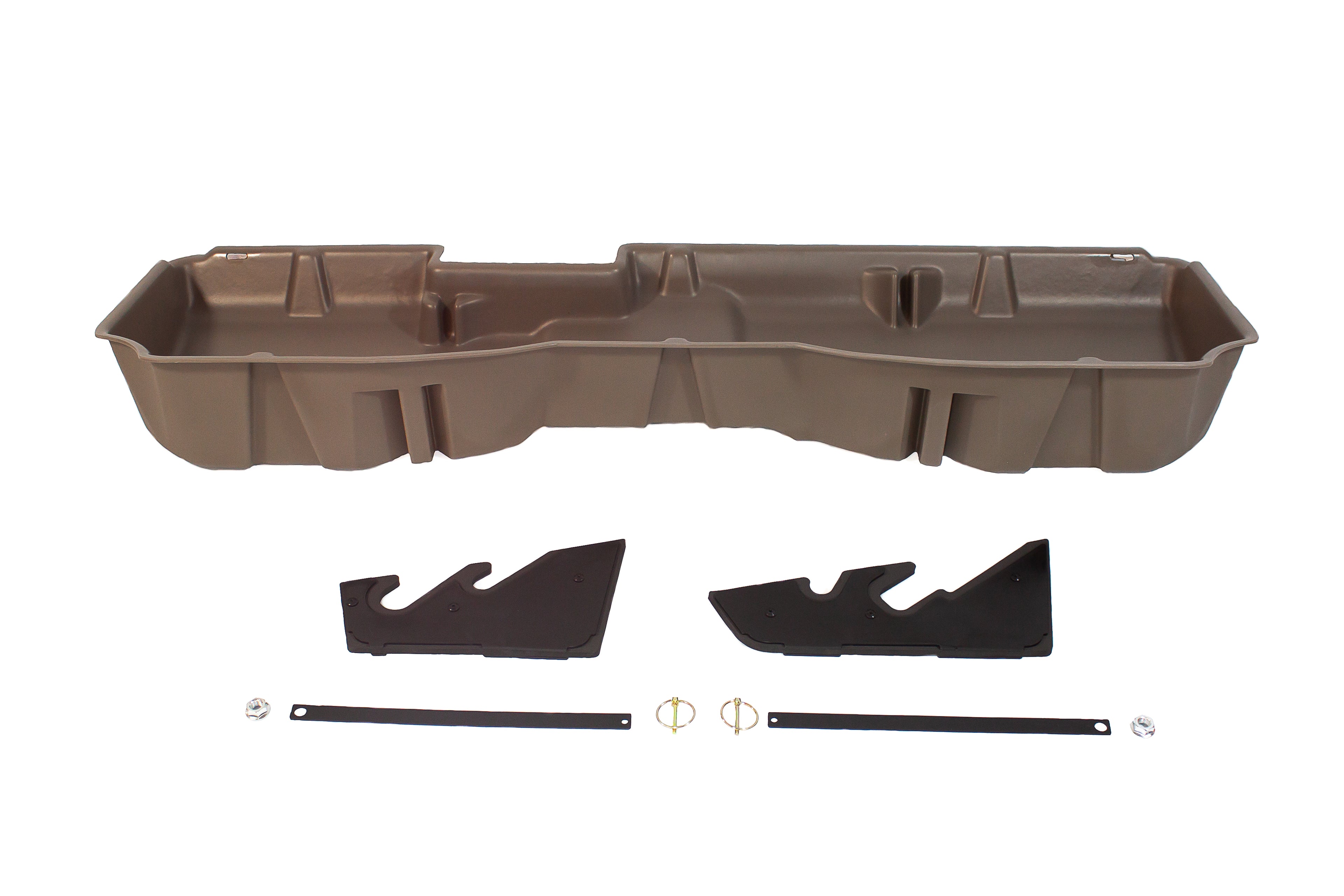 DÜHA Under Seat Storage for 2014-2018 Chevy Silverado/GMC Sierra Light Duty Crew Cab & 2015-2019 Heavy Duty Crew Cab