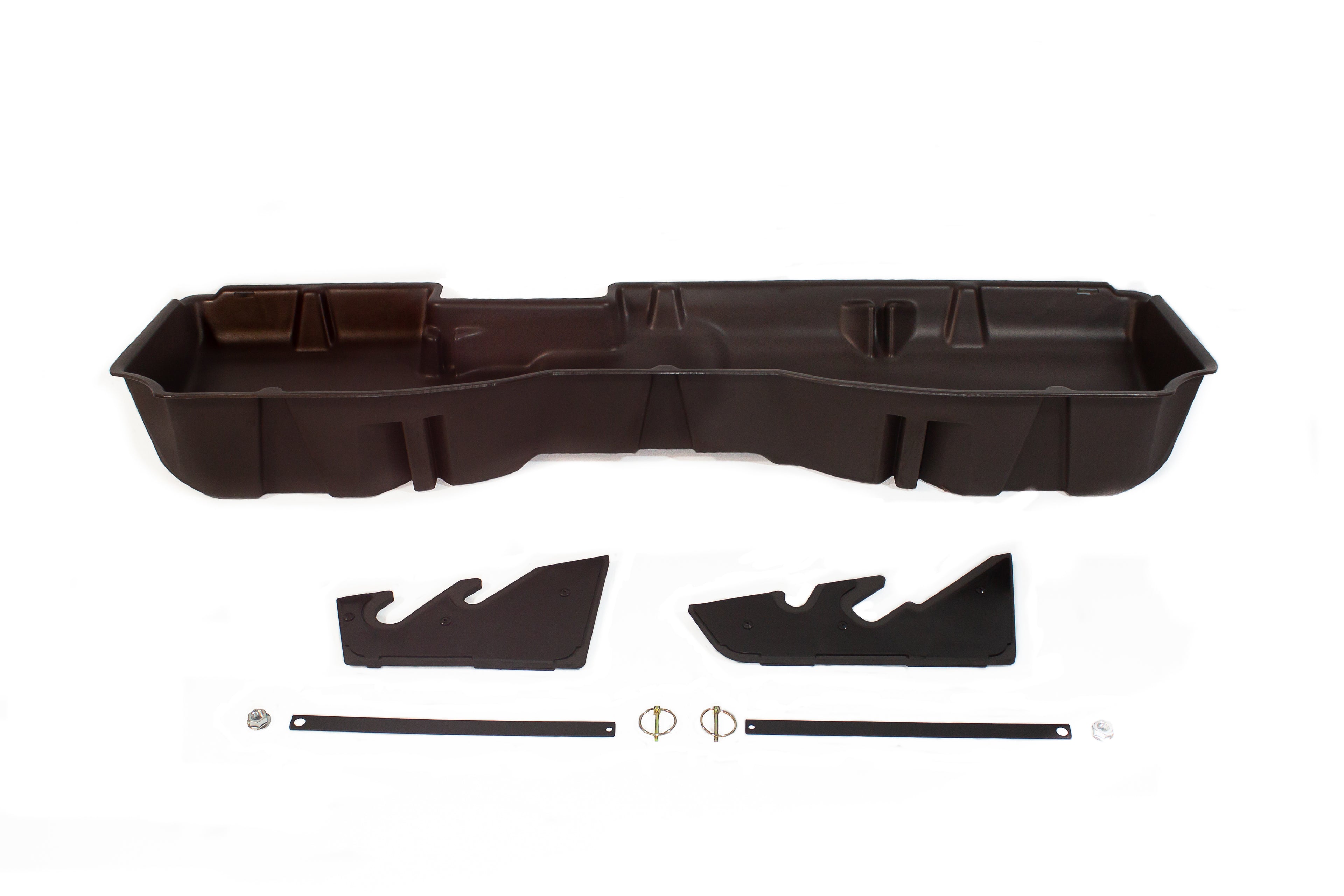DÜHA Under Seat Storage for 2014-2018 Chevy Silverado/GMC Sierra Light Duty Crew Cab & 2015-2019 Heavy Duty Crew Cab