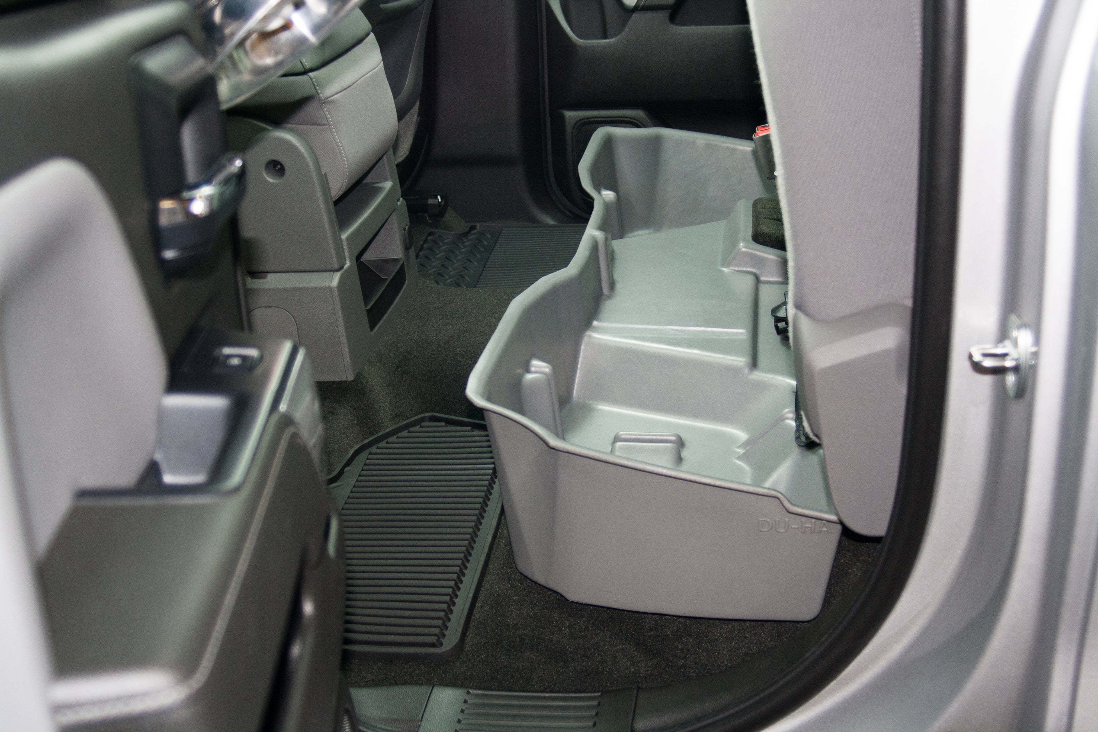 DÜHA Under Seat Storage | Fits 2014-2019 Chevy Silverado/GMC Sierra Double Cab (Classic Body Style)