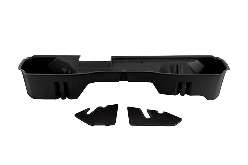 DÜHA under-seat storage installed in a 2014-2019 Chevy Silverado / GMC Sierra Double Cab