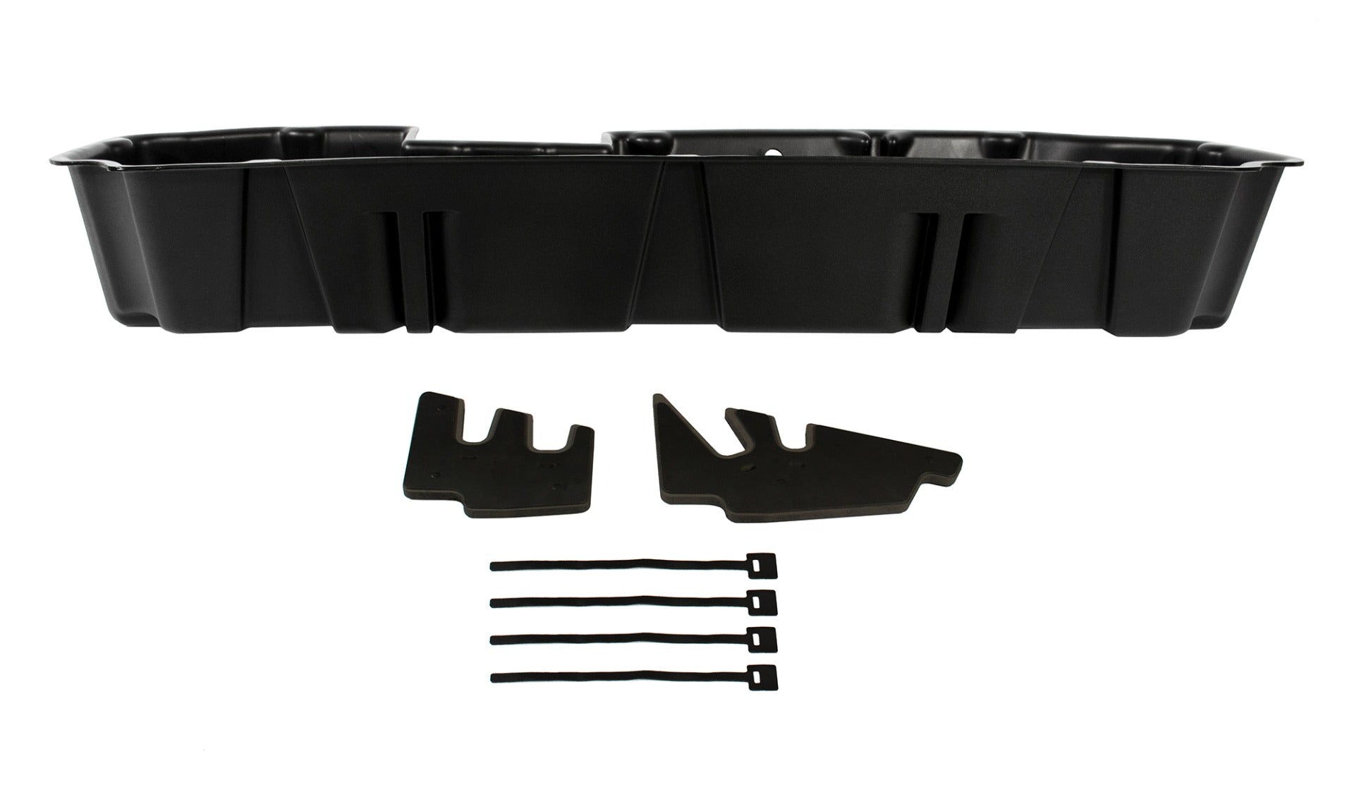 DÜHA Under Seat Storage fits 2019-2026 Chevy Silverado/GMC Sierra Light Duty & 2020-2026 Heavy Duty Double Cab | Heavy-Duty Back Seat Organizer