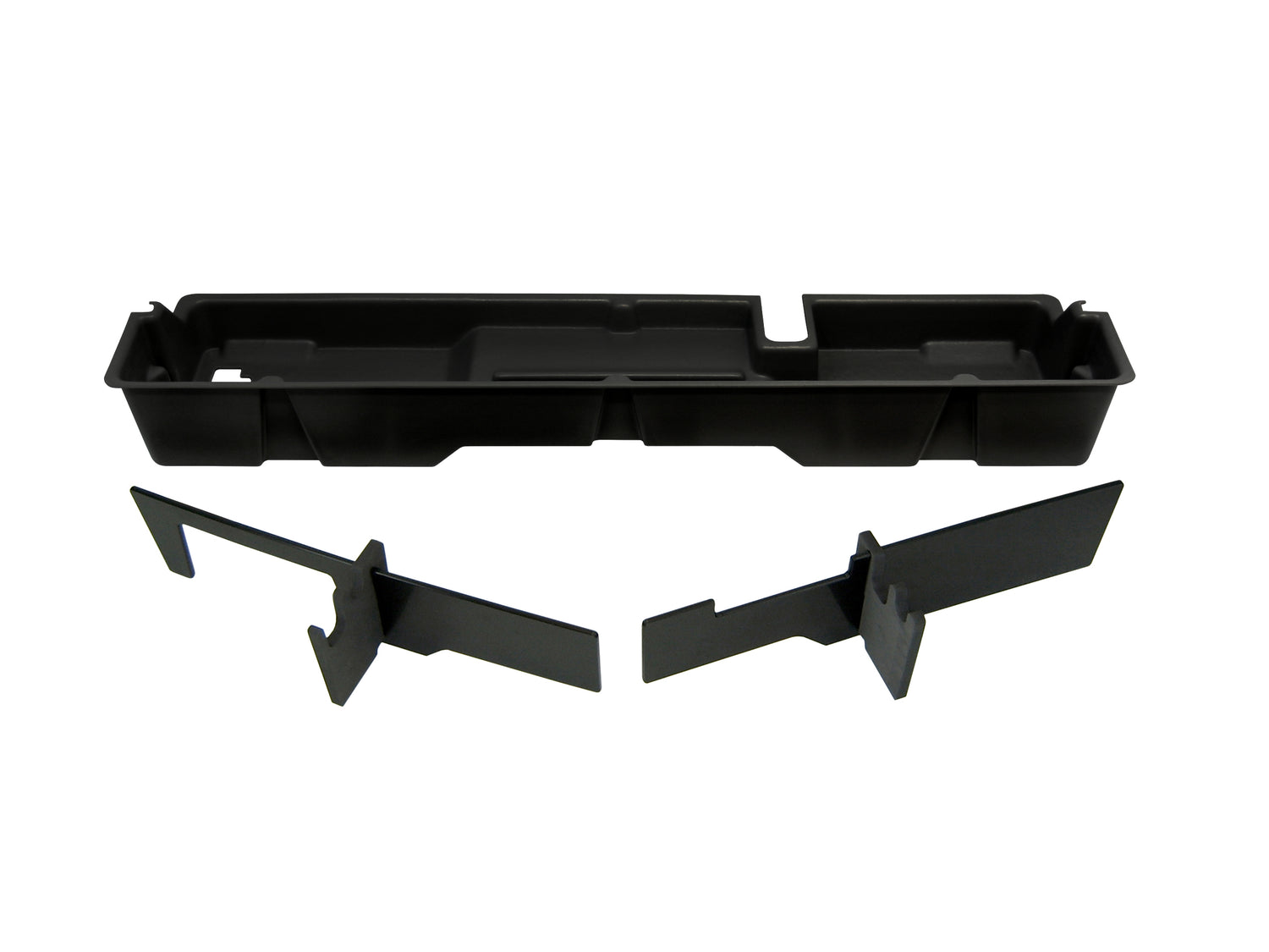 DÜHA Under Seat Storage fits 2000 - 2003 Ford F150 SuperCab - Heavy-Duty Back Seat Organizer