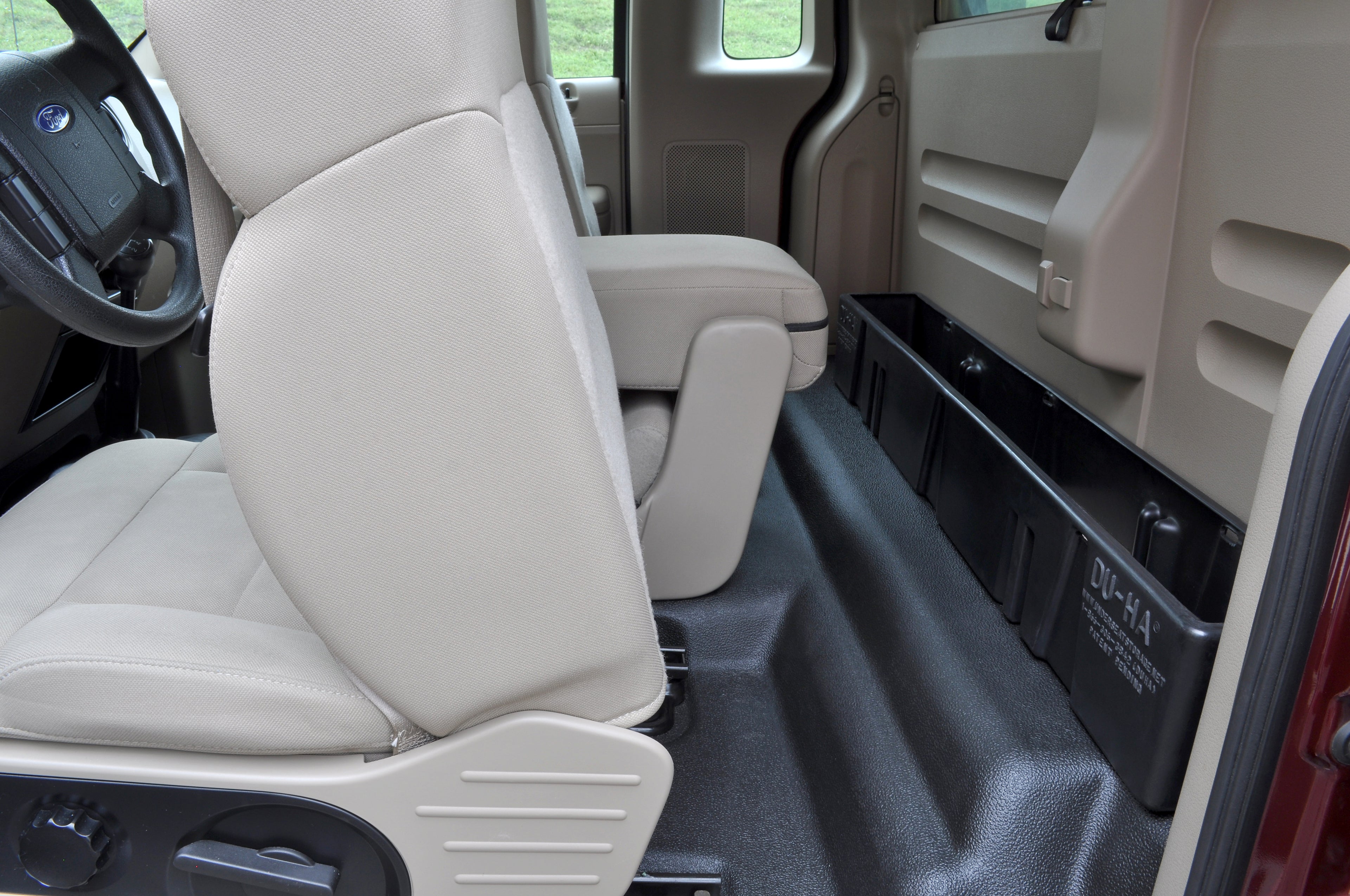DÜHA Heavy-Duty Back Seat Organizer Behind-The-Seat Storage | Fits 2004-2008 Ford F150 Regular Cab