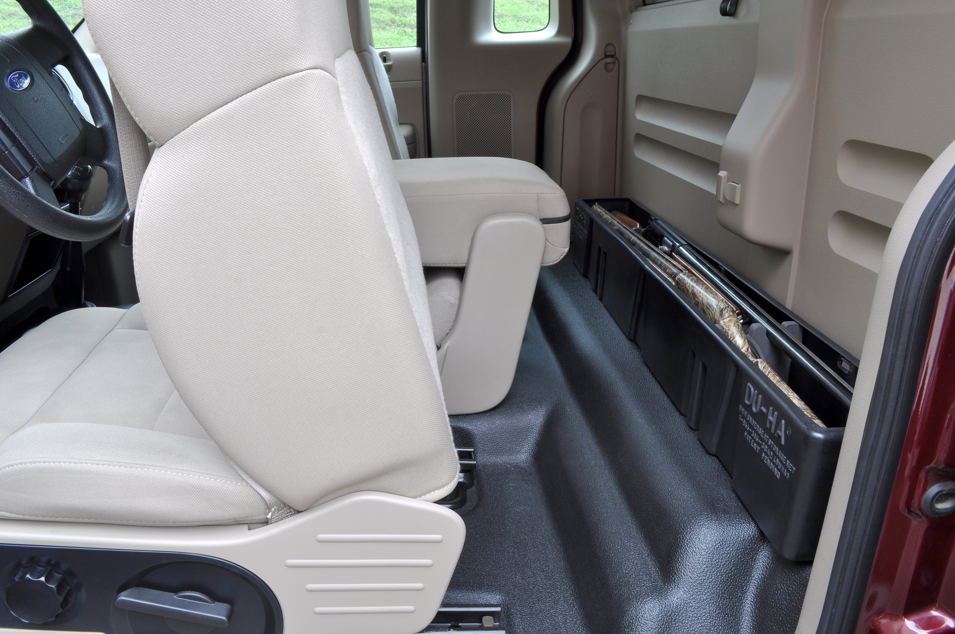 DÜHA Heavy-Duty Back Seat Organizer Behind-The-Seat Storage | Fits 2004-2008 Ford F150 Regular Cab