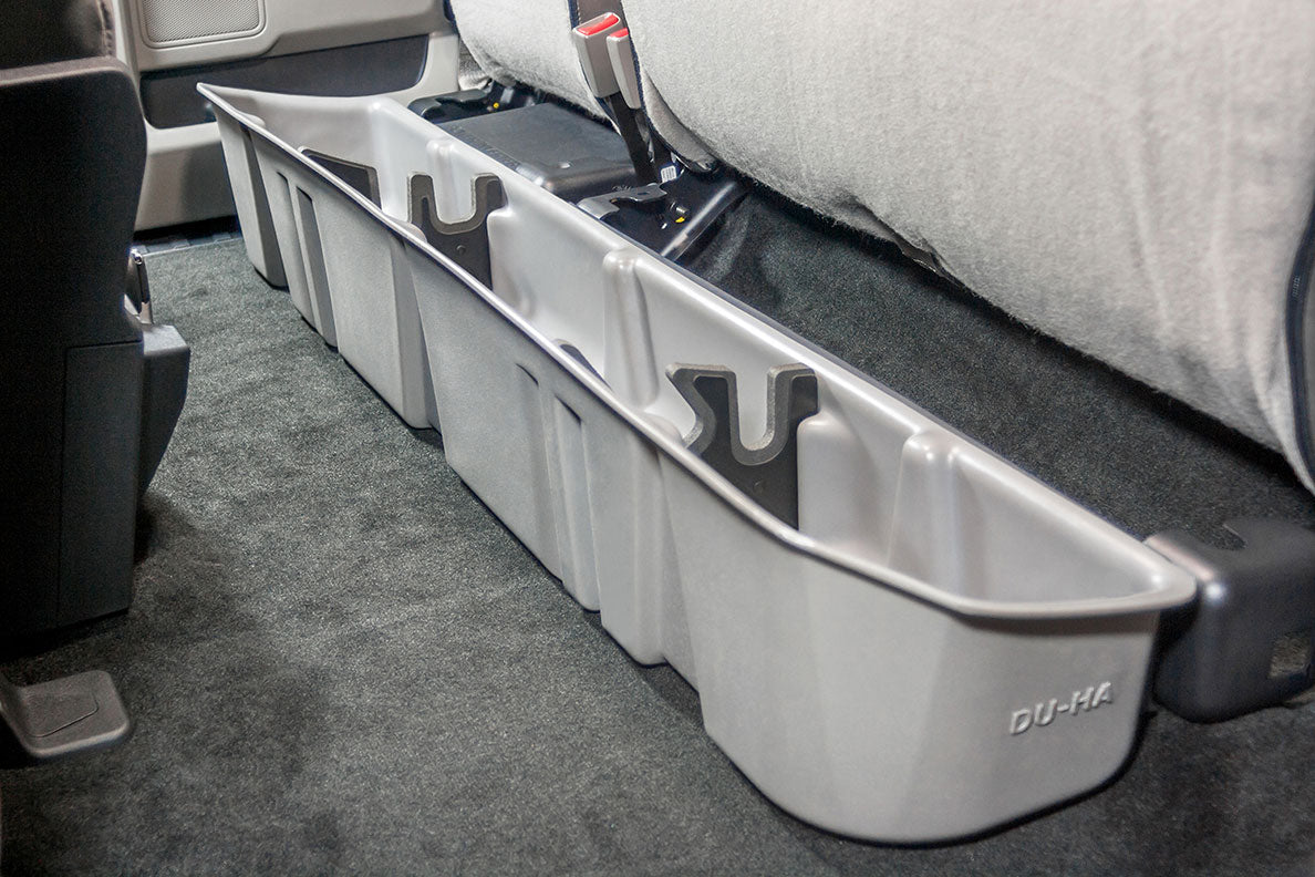 DÜHA Under Seat Storage fits 2015-2026 Ford F150 SuperCab & 2017-2026 Ford F250 F350 F450 F550 SuperCab