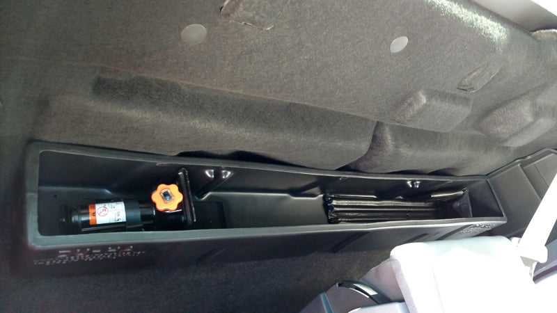DÜHA Behind-The-Seat Storage fits 2015-2026 Ford F150 Regular Cab - Heavy-Duty Back Seat Organizer