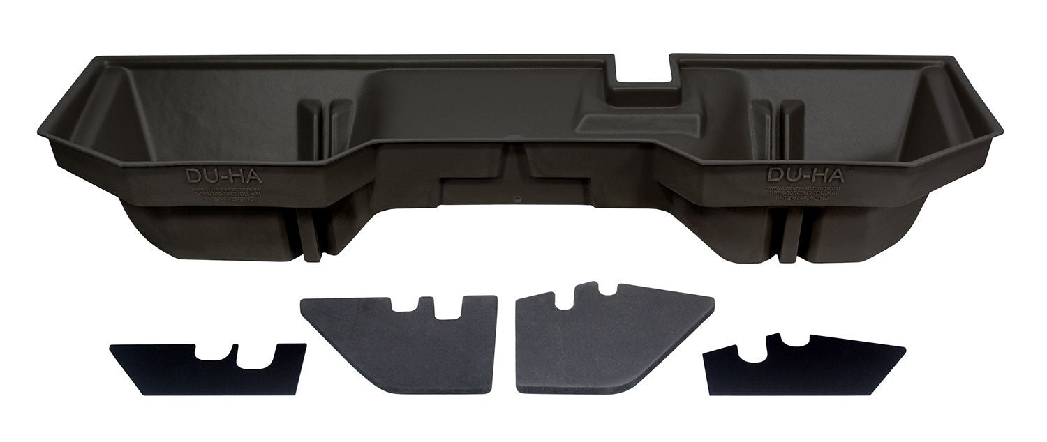 DÜHA Under Seat Storage fits 02-24 Ram 1500 & 03-26 2500/3500 Quad Cab/Crew Cab (Classic Body) | w/o Factory Subwoofer