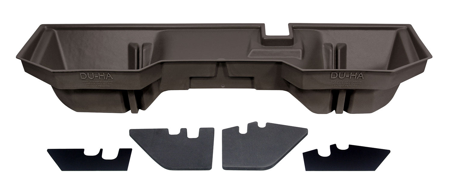 DÜHA Under Seat Storage fits 02-24 Ram 1500 & 03-26 2500/3500 Quad Cab/Crew Cab (Classic Body) | w/o Factory Subwoofer