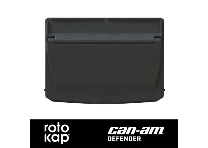 RotoKAP Defender Distributed by DÜHA – UTV Bed Cover fits 15-26 Can-Am Defender 2 and 4 Door (Crew Cab) – Ultimate UTV/Side-by-Side Bed Cover