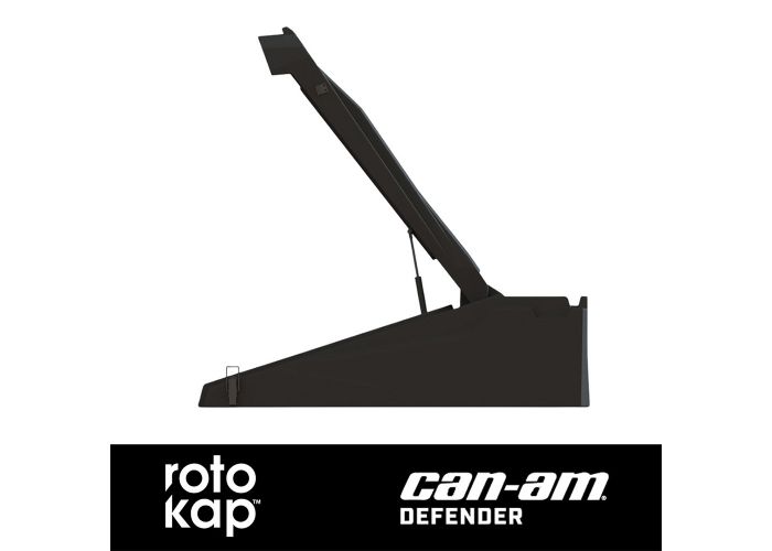 RotoKAP Defender Distributed by DÜHA – UTV Bed Cover fits 15-25 Can-Am Defender 2 and 4 Door (Crew Cab) – Ultimate UTV/Side-by-Side Bed Cover
