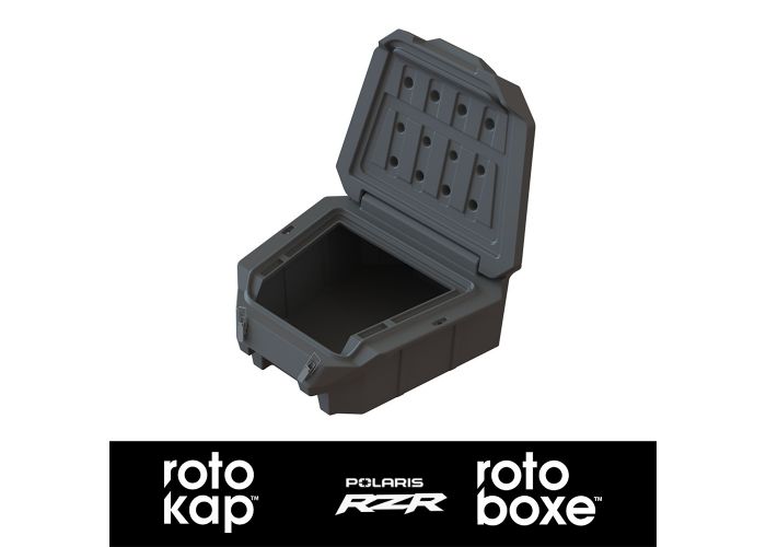 RotoKAP Pro-XP RotoBOXE Distributed by DÜHA – UTV Bed Cover fits 19-25 Polaris RZR Pro XP Models (Sport, Premium, Ultimate) and 22-25 Polaris RZR Pro Turbo R – Ultimate UTV/Side-by-Side Bed Cover