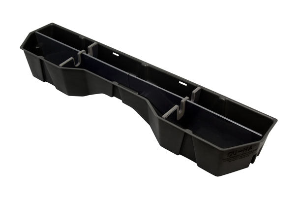 DÜHA Under Seat Storage fits 2004-2024 Nissan Titan King Cab & Crew Cab | Heavy-Duty Back Seat Multi Tool Organizer, Includes 2-Piece Dividers