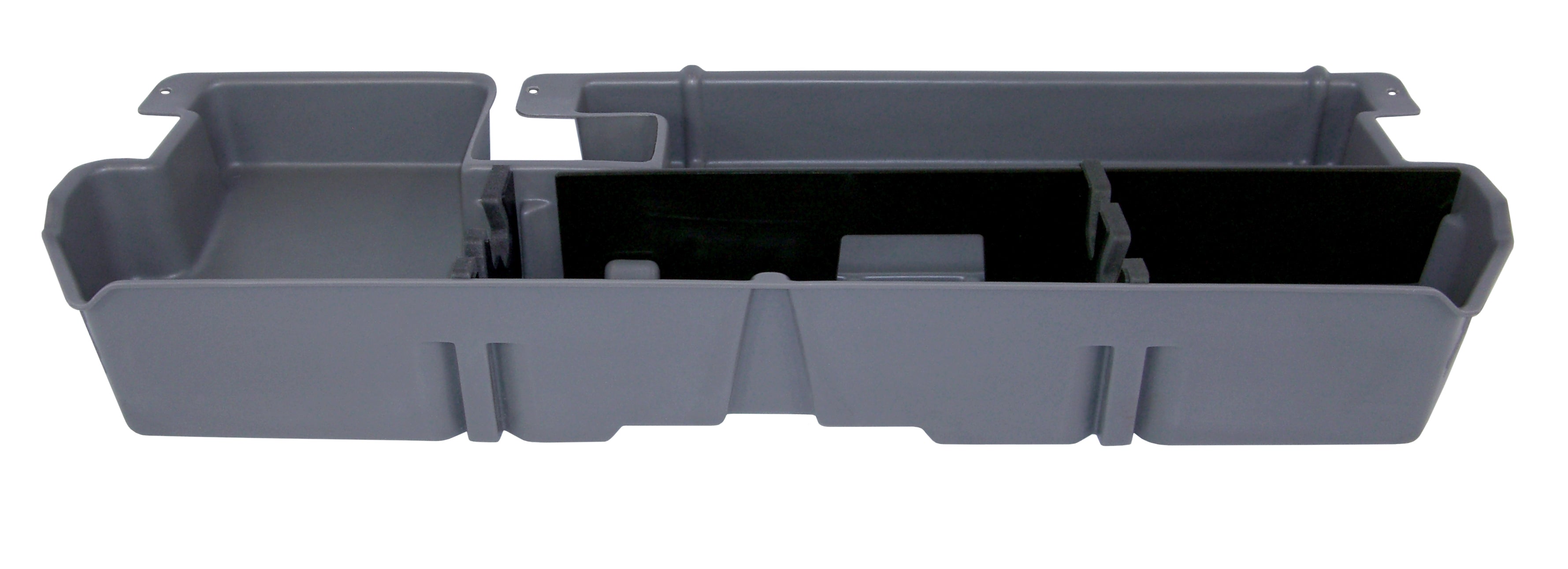 DÜHA Under Seat Storage fits 2007-2021 Toyota Tundra Double Cab without Factory Subwoofer | Heavy-Duty Back Seat Organizer