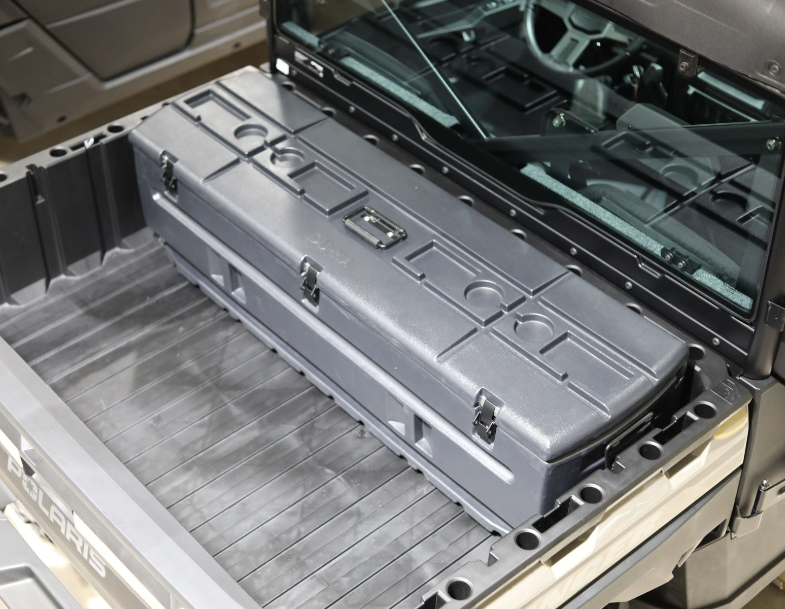 DÜHA Tote Gun and Gear Truck Storage Box | Heavy-Duty, Portable Rolling Toolbox or Gun Case for SUV&