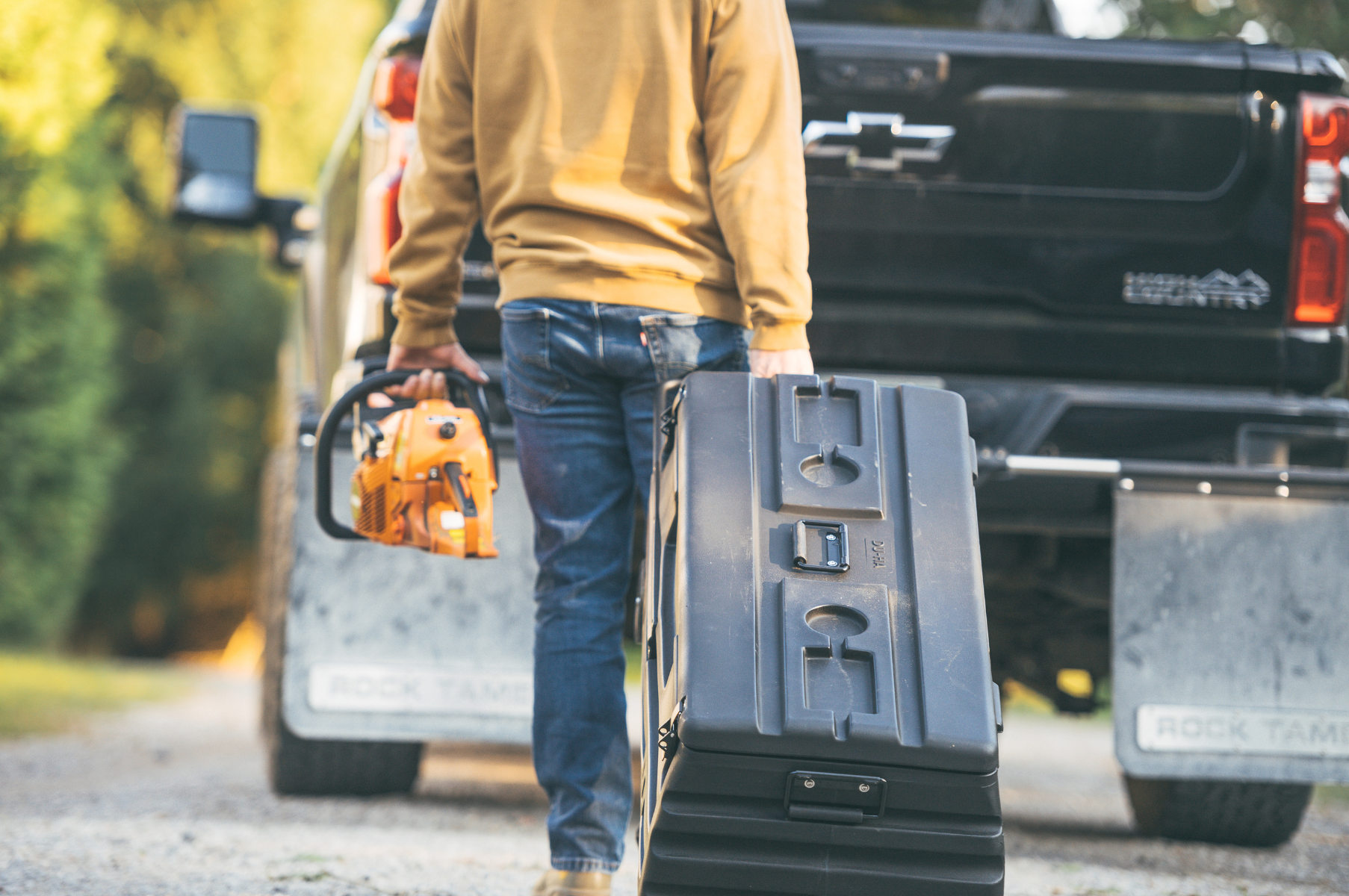 DÜHA Squad Box "Standard Duty" | Portable Lockable Storage for Trucks, Jeeps, SUVs