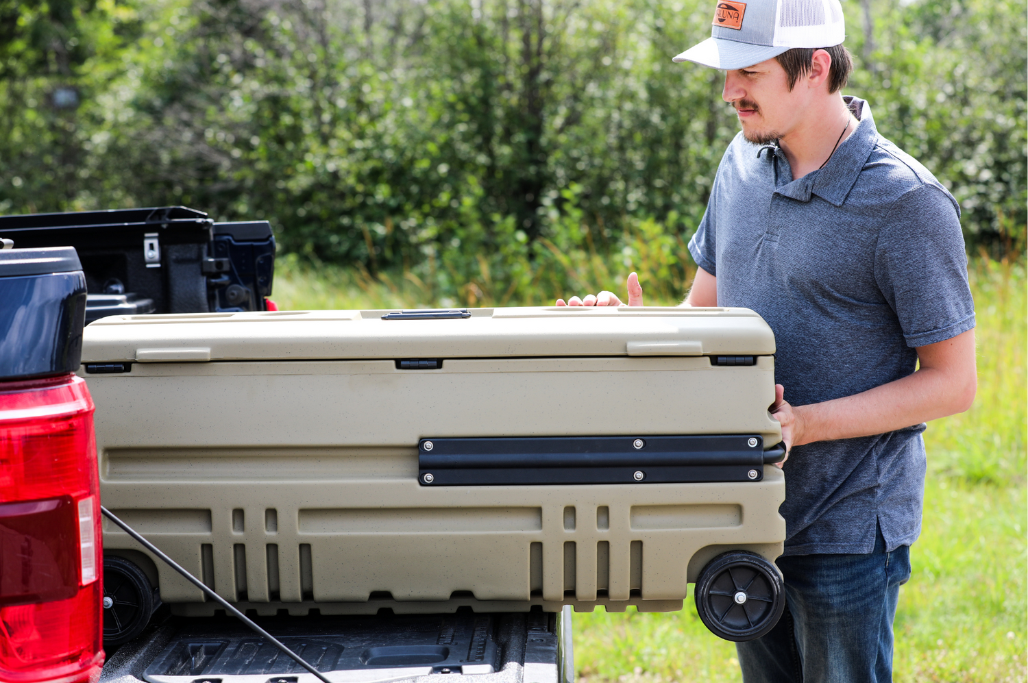 DÜHA Squad Box "Standard Duty" | Portable Lockable Storage for Trucks, Jeeps, SUVs
