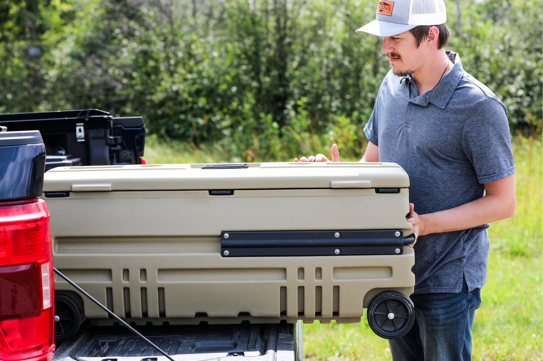 DÜHA Squad Box "Standard Duty" | Portable Lockable Storage for Trucks, Jeeps, SUVs