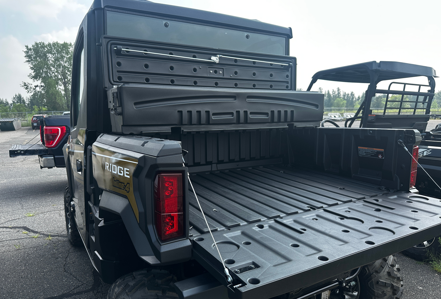 DÜHA UTV Gun, Tool, and Gear Box fits Kawasaki Ridge