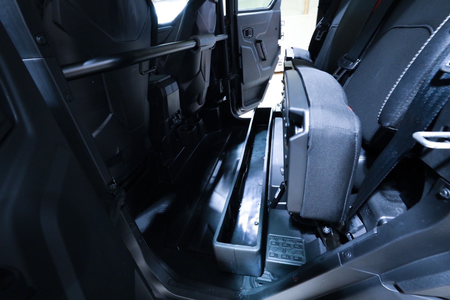 DÜHA Under Seat Storage fits 2024-2025 Polaris XPEDITION ADV 5 Crew Cab 5-Passenger - Heavy-Duty Back Seat Organizer