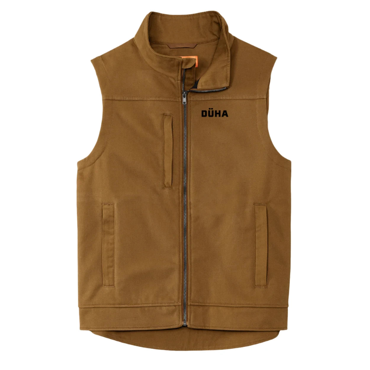 DÜHA Washed Duck Bonded Soft Shell Vest
