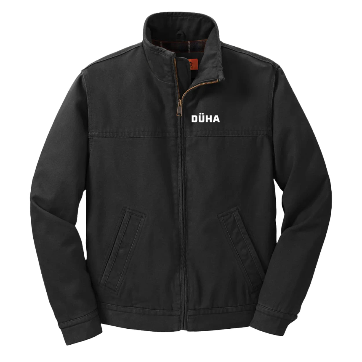 DÜHA Washed Duck Cloth Flannel-Lined Work Jacket