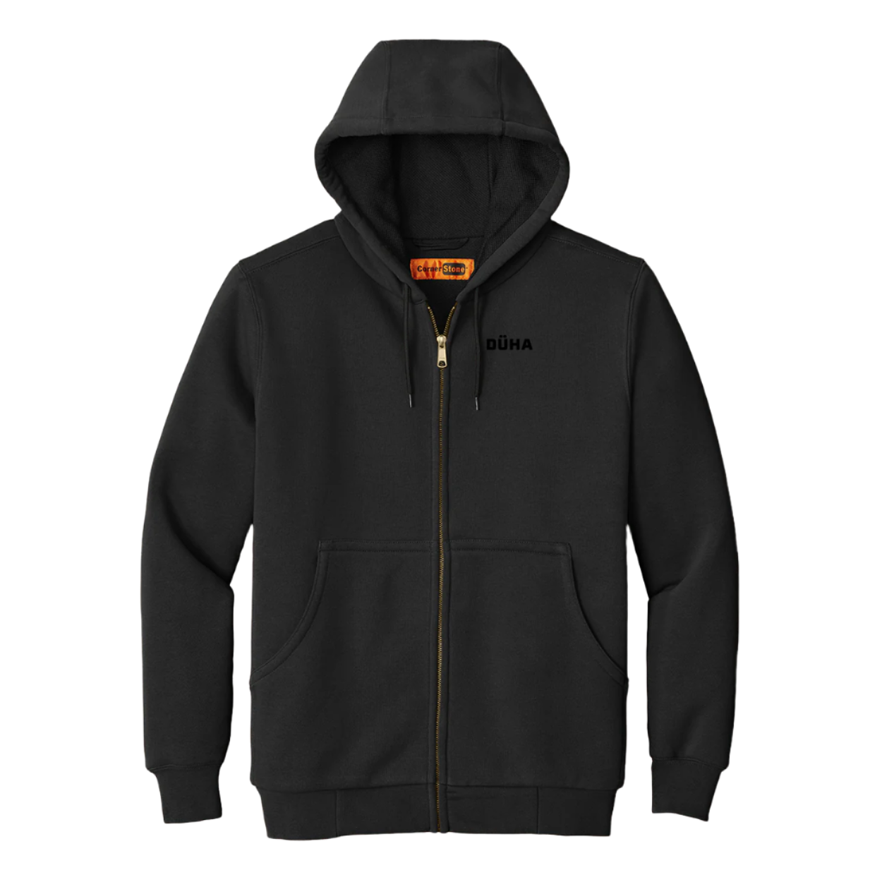 DÜHA Heavyweight Full-Zip Sweatshirt with Thermal Lining