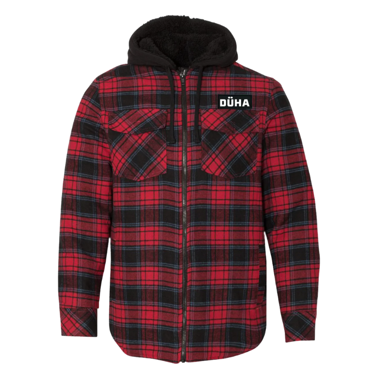 DÜHA Patch Flannel Jacket