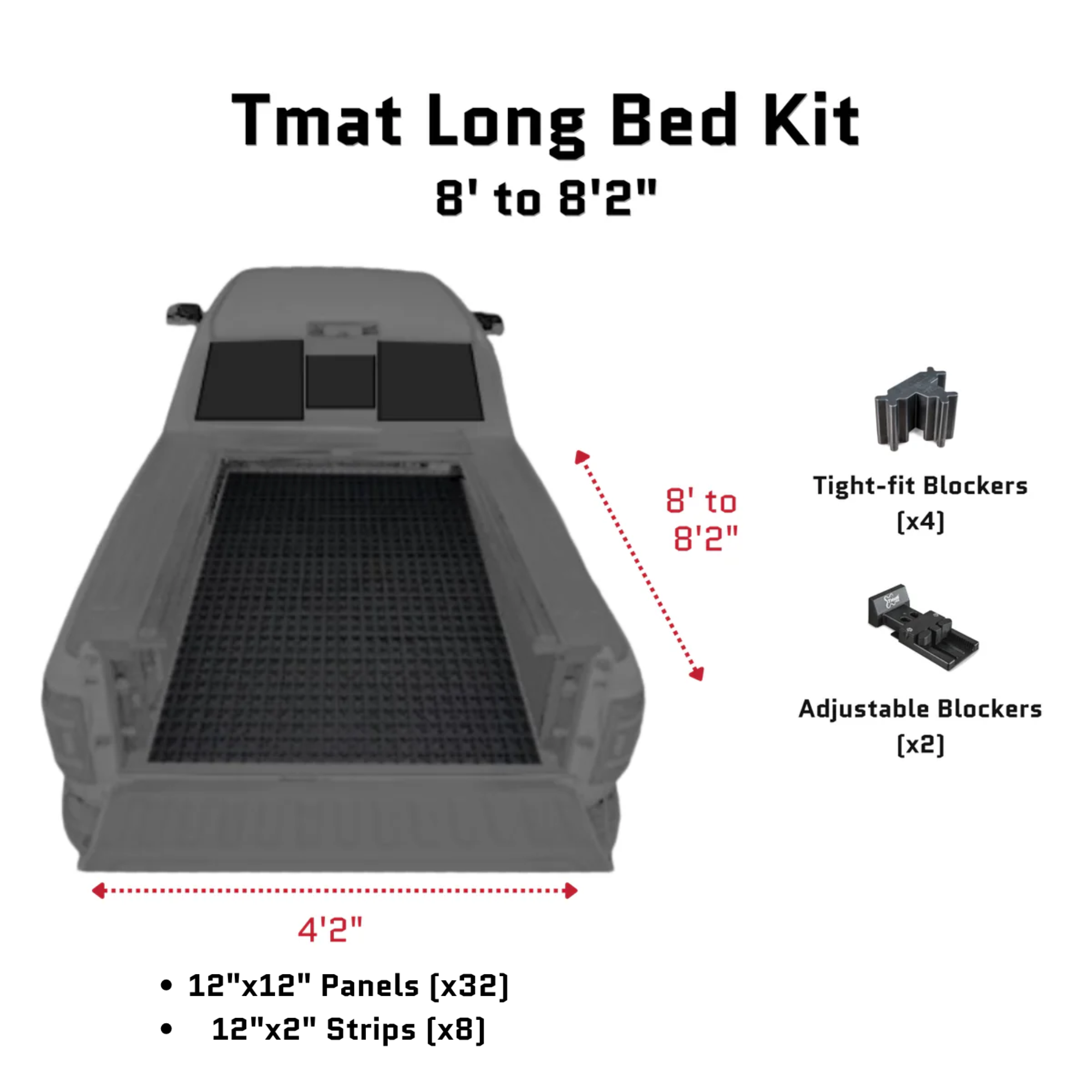 Tmat Sliding Truck Bed Mat & Cargo Management System
