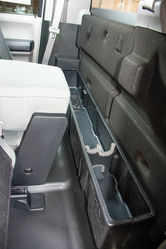 DÜHA Behind-The-Seat Storage Back Seat Organizer for 17-26 | Ford F-250/350/450/550 Super Duty Regular Cabs