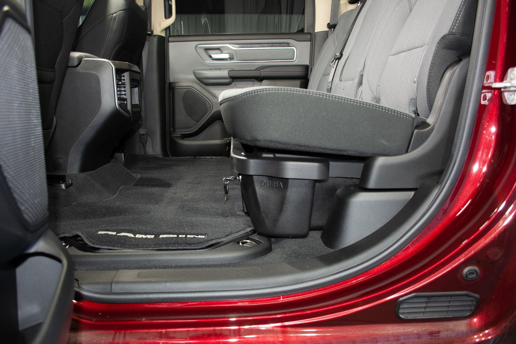 DÜHA Lockable Heavy-Duty Under Seat Storage for 2019-2026 Ram 1500 Crew Cab New Body Style