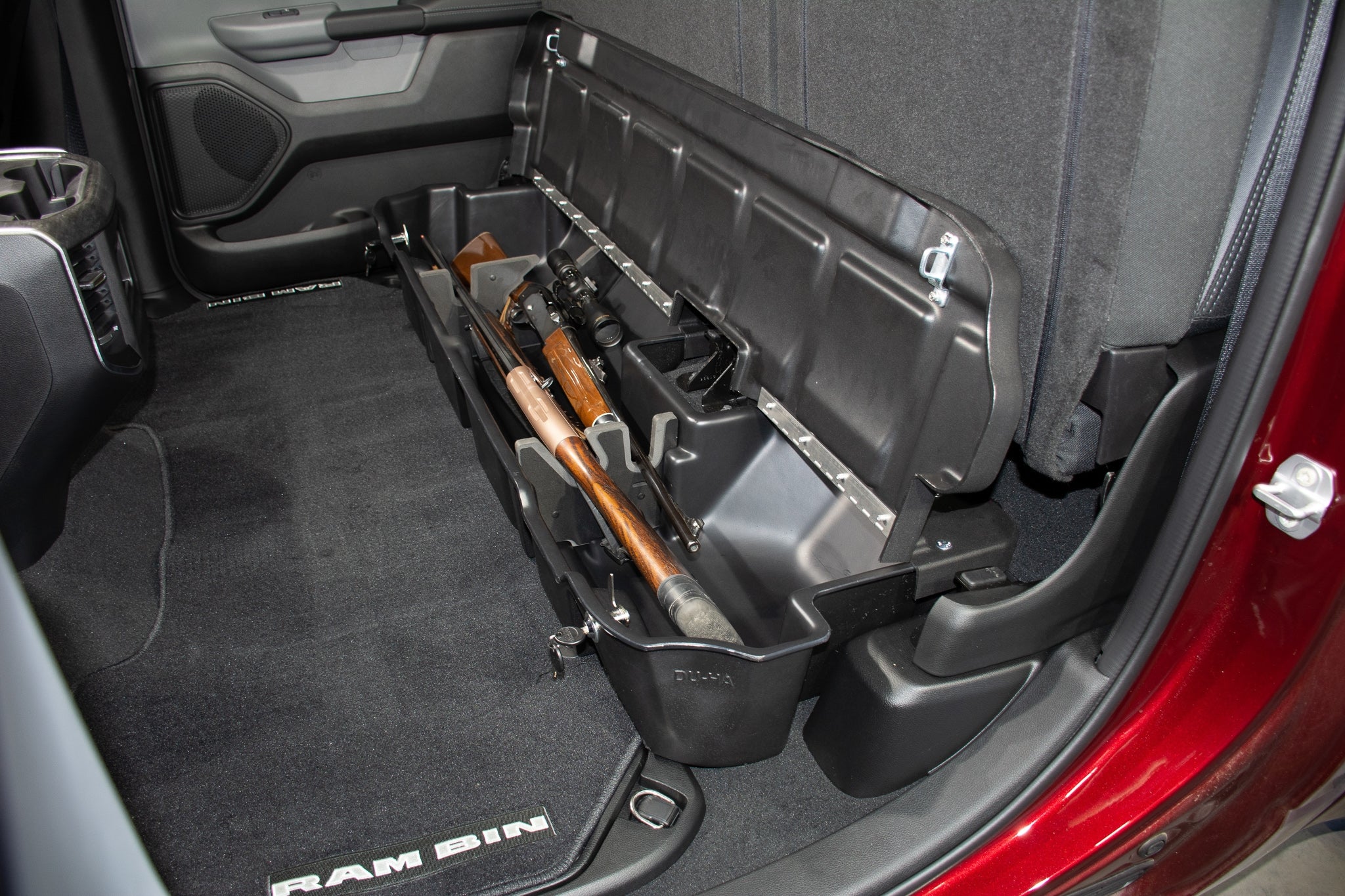 DÜHA Lockable Heavy-Duty Under Seat Storage for 2019-2026 Ram 1500 Crew Cab New Body Style