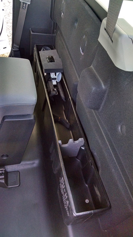 DÜHA Behind-The-Seat Storage fits 2015-2026 Ford F150 Regular Cab - Heavy-Duty Back Seat Organizer