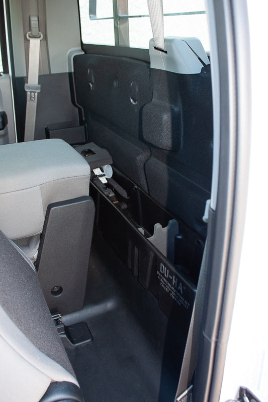 DÜHA Behind-The-Seat Storage fits 2015-2026 Ford F150 Regular Cab - Heavy-Duty Back Seat Organizer