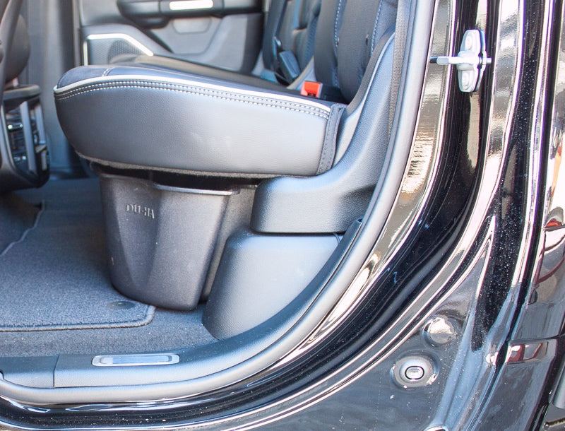 DÜHA Under Seat Storage fits 2019-2026 Ram 1500 Quad Cab (New Body Style) | Heavy-Duty Back Seat Multi Tool Organizer