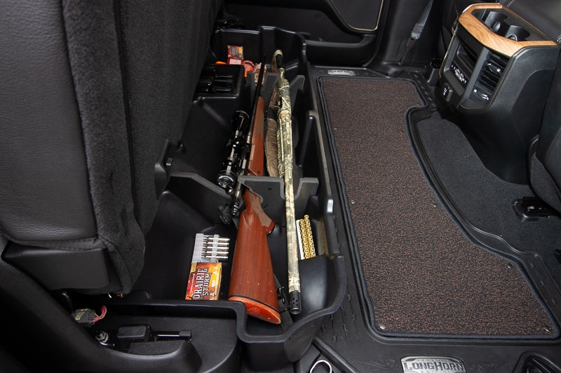 DÜHA Under Seat Storage fits 2019-2026 Ram 1500 Crew Cab (New Body Style) | Heavy-Duty Back Seat Organizer