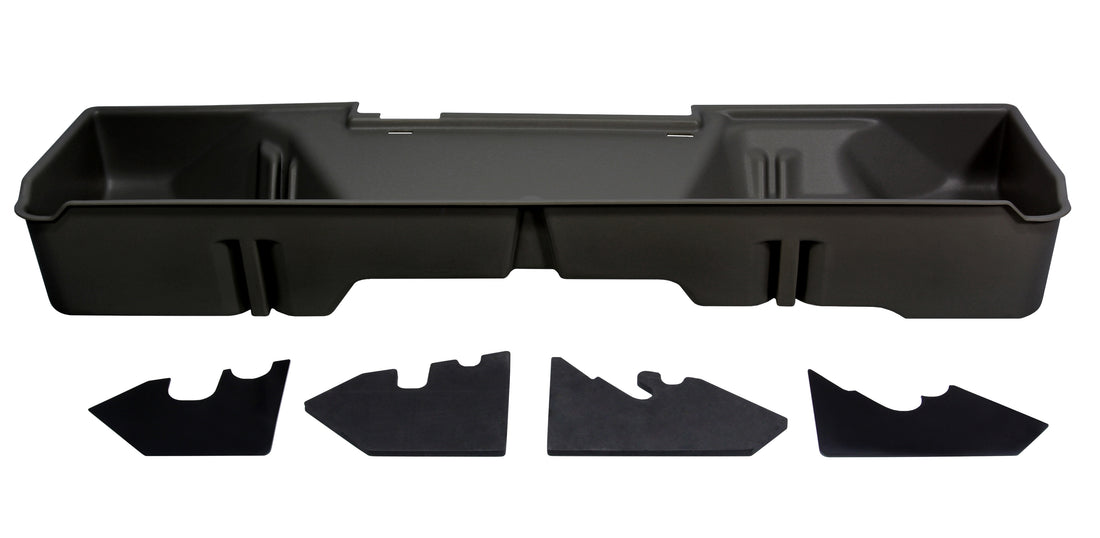 DÜHA Under Seat Storage | Fits 2007-2013 Chevrolet Silverado/GMC Sierra 1500 2500 3500 Extended Cab