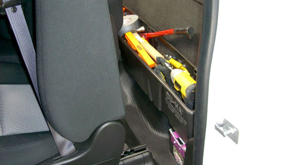 DÜHA Behind-The-Seat Storage Unit fits 07-19 Chevy Silverado/GMC Regular Cab Models