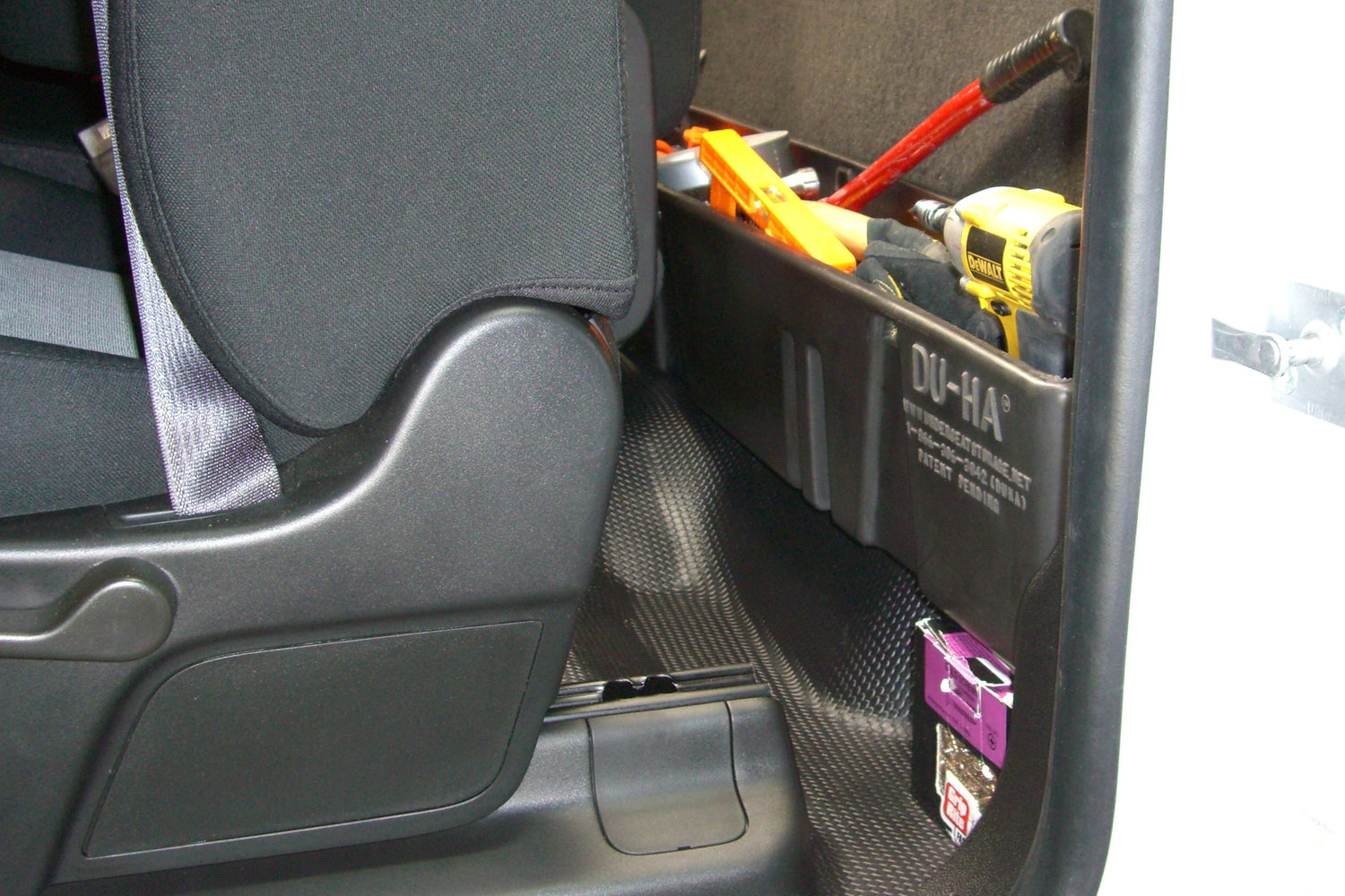 Behind-the-Seat Storage for 2007-2019 Chevy Silverado &amp; GMC Sierra Regular Cab | DÜHA 
