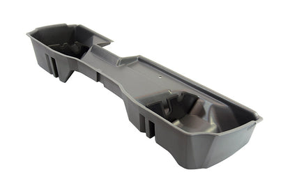 DÜHA under-seat storage installed in a 2014-2019 Chevy Silverado / GMC Sierra Double Cab