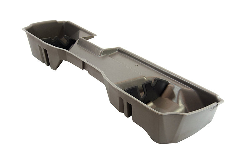 DÜHA under-seat storage installed in a 2014-2019 Chevy Silverado / GMC Sierra Double Cab
