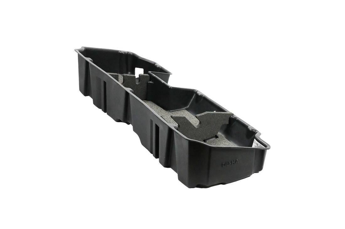 DÜHA Under Seat Storage | Fits 2019-2026 Chevy Silverado/GMC Sierra Light Duty Crew Cab & 2020-2026 Heavy Duty Crew Cab (New Body Style)