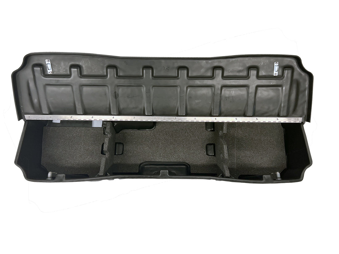 DÜHA Lockable Heavy-Duty Under Seat Storage, Includes 2 Keys for 2019-2026 Chevy Silverado/GMC Sierra Light Duty Crew Cab & 2020-2026 Heavy Duty Crew Cab