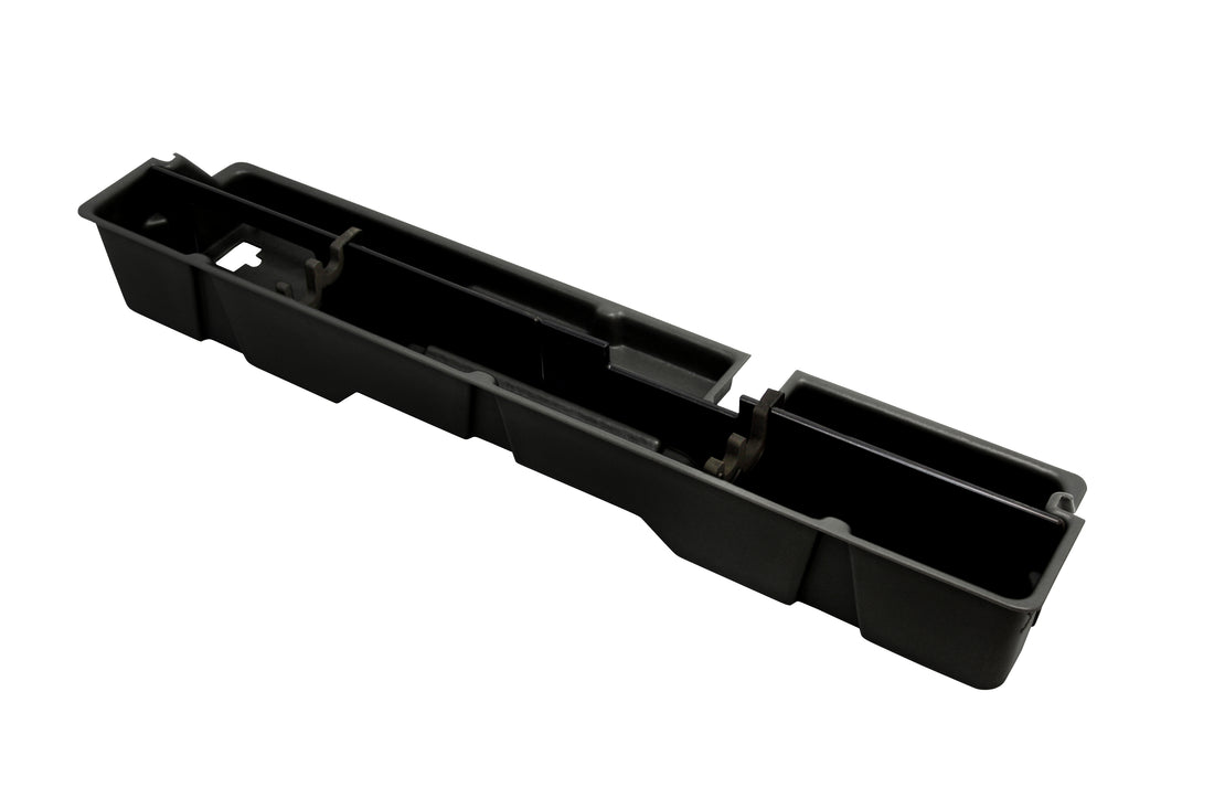DÜHA under-seat storage installed in a 2000-2003 Ford F-150 SuperCab