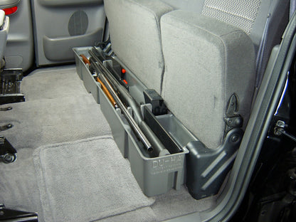 DÜHA Under Seat Storage fits 2000 - 2003 Ford F150 SuperCab - Heavy-Duty Back Seat Organizer